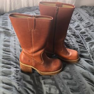 Frye - Chunky heel boot